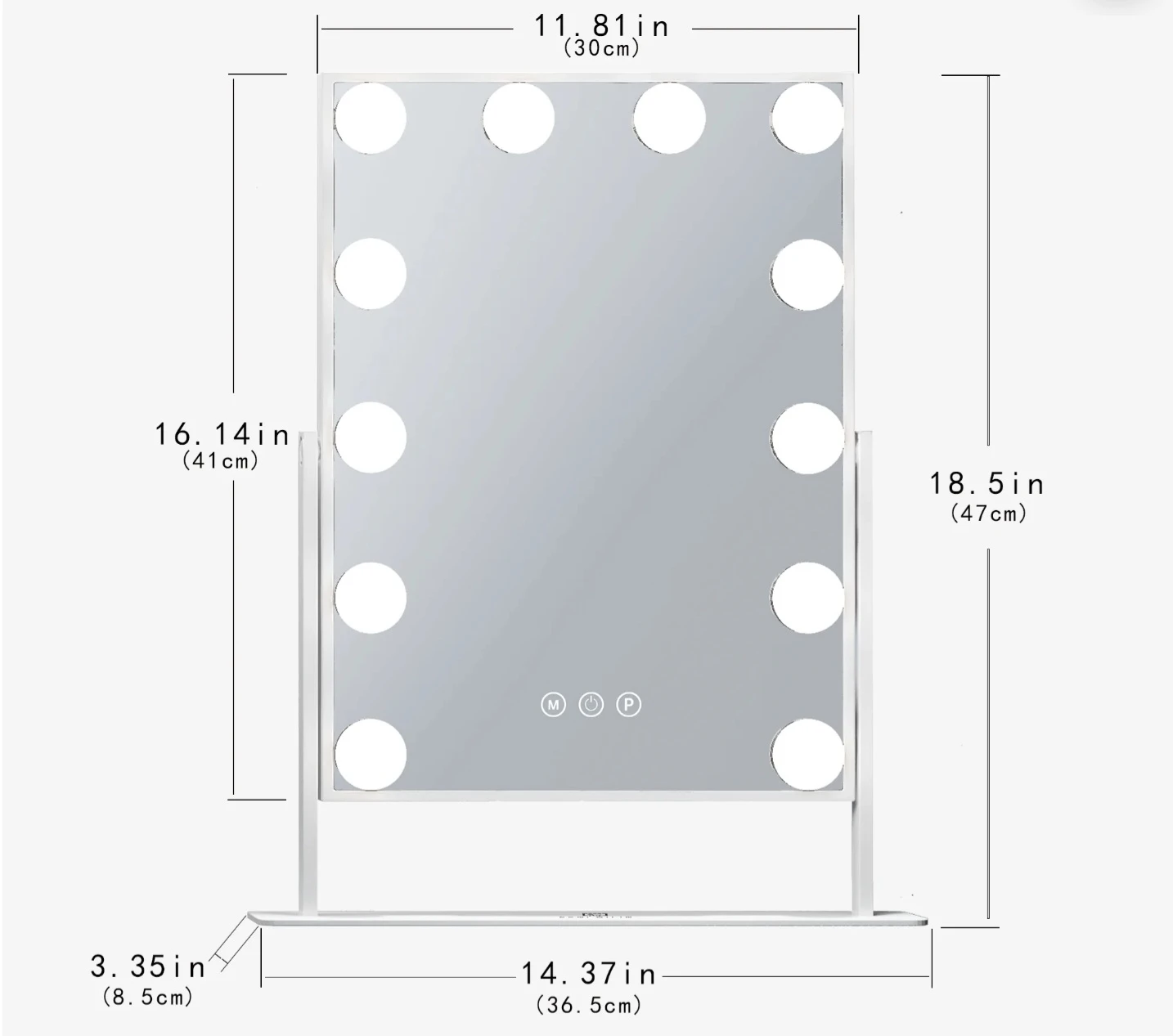 Makeup Vanity Mirror with Lights - photo 2
