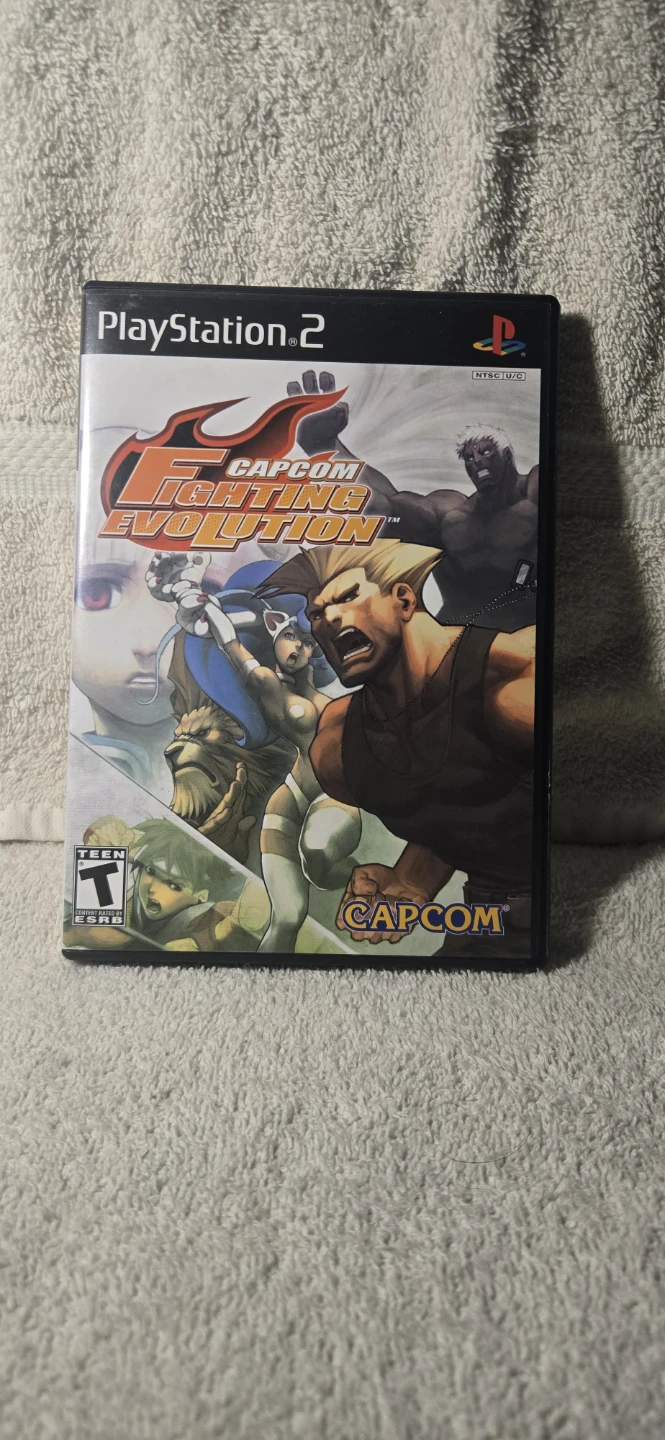 Capcom Fighting Evolution PlayStation 2 Game