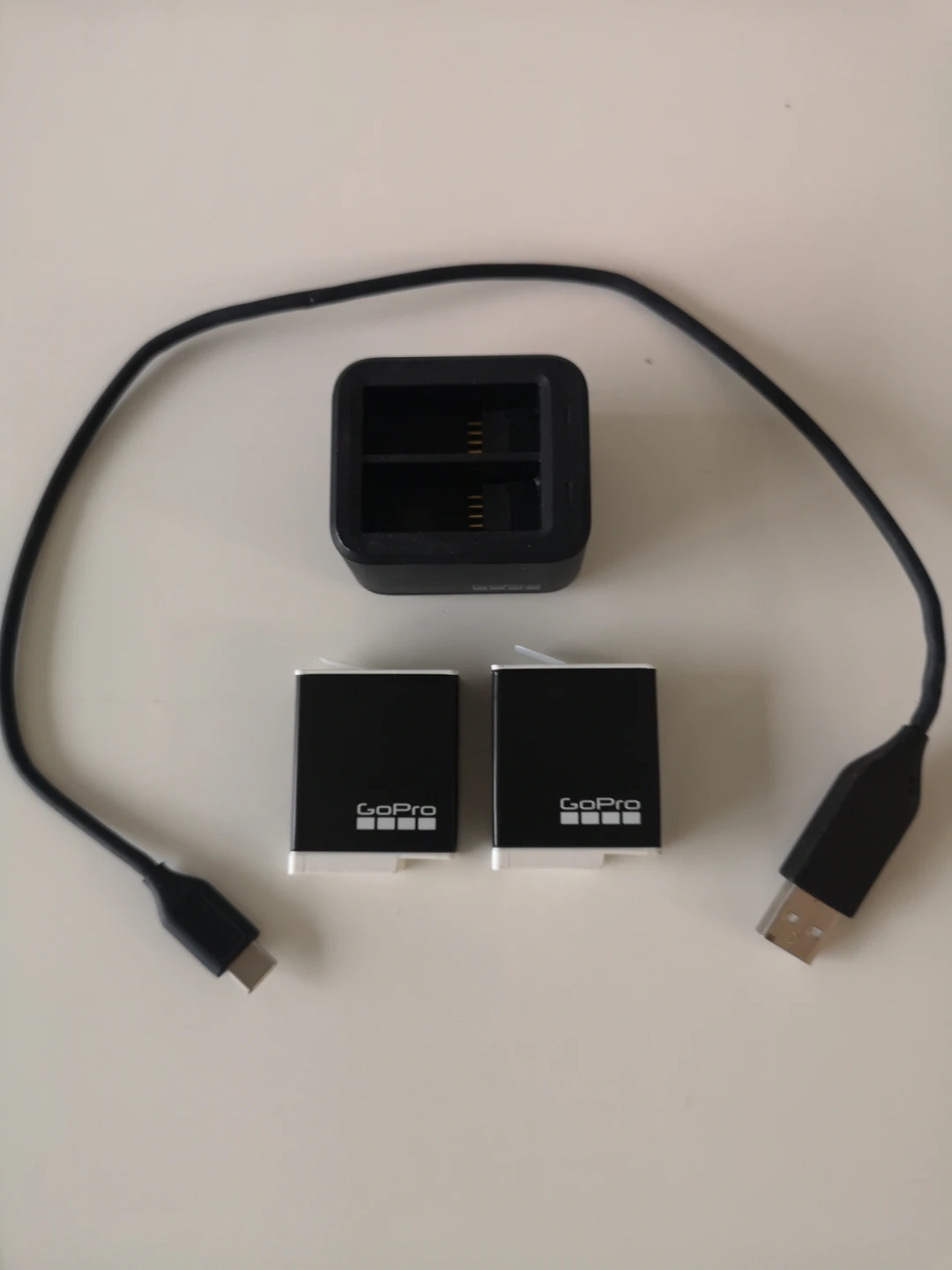 GoPro Dual Battery Charger and 2 Enduro Batteries