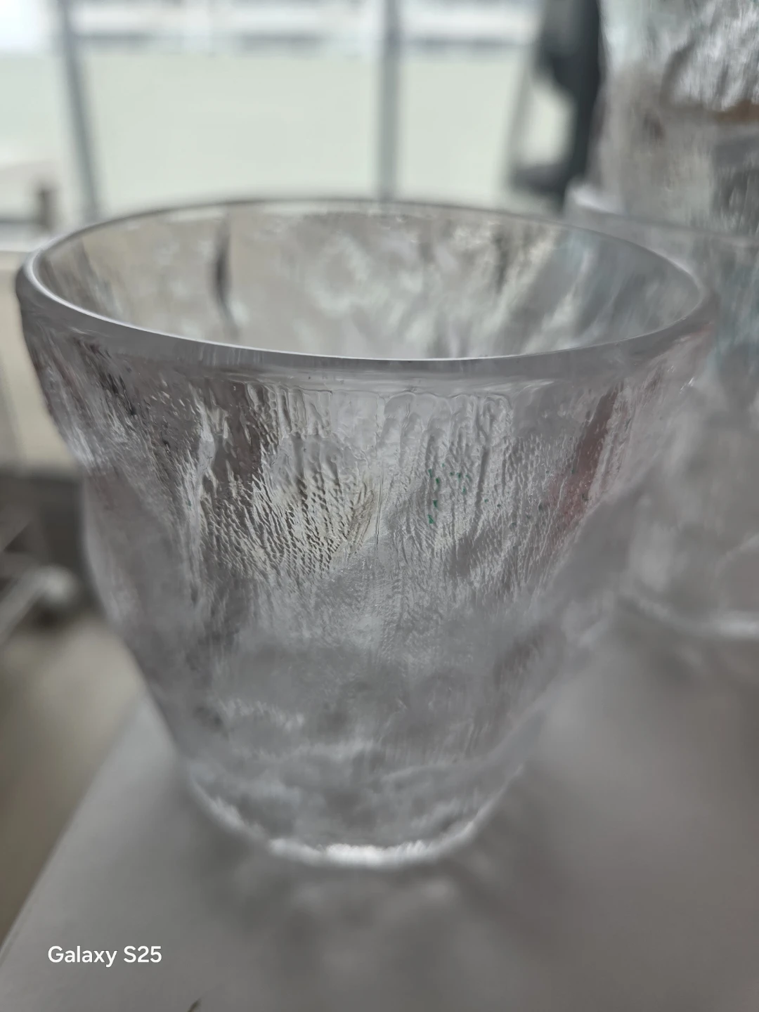 Set of 4 Textured Glass Tumblers - photo 2