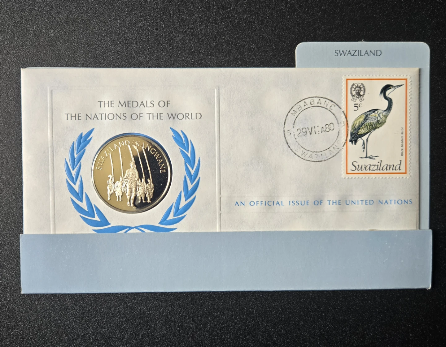 The Medals of the Nations of the World Swaziland Cover