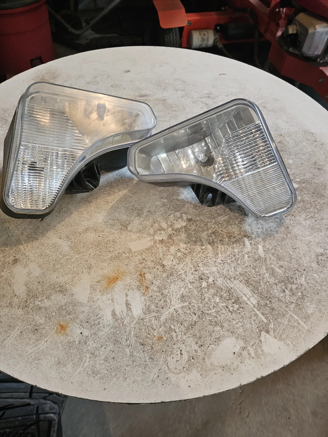 Pair of Clear Head Lights