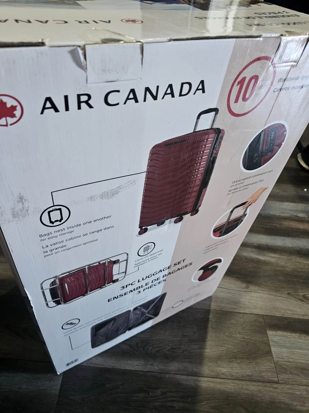 3 pc luggage set new - photo 5