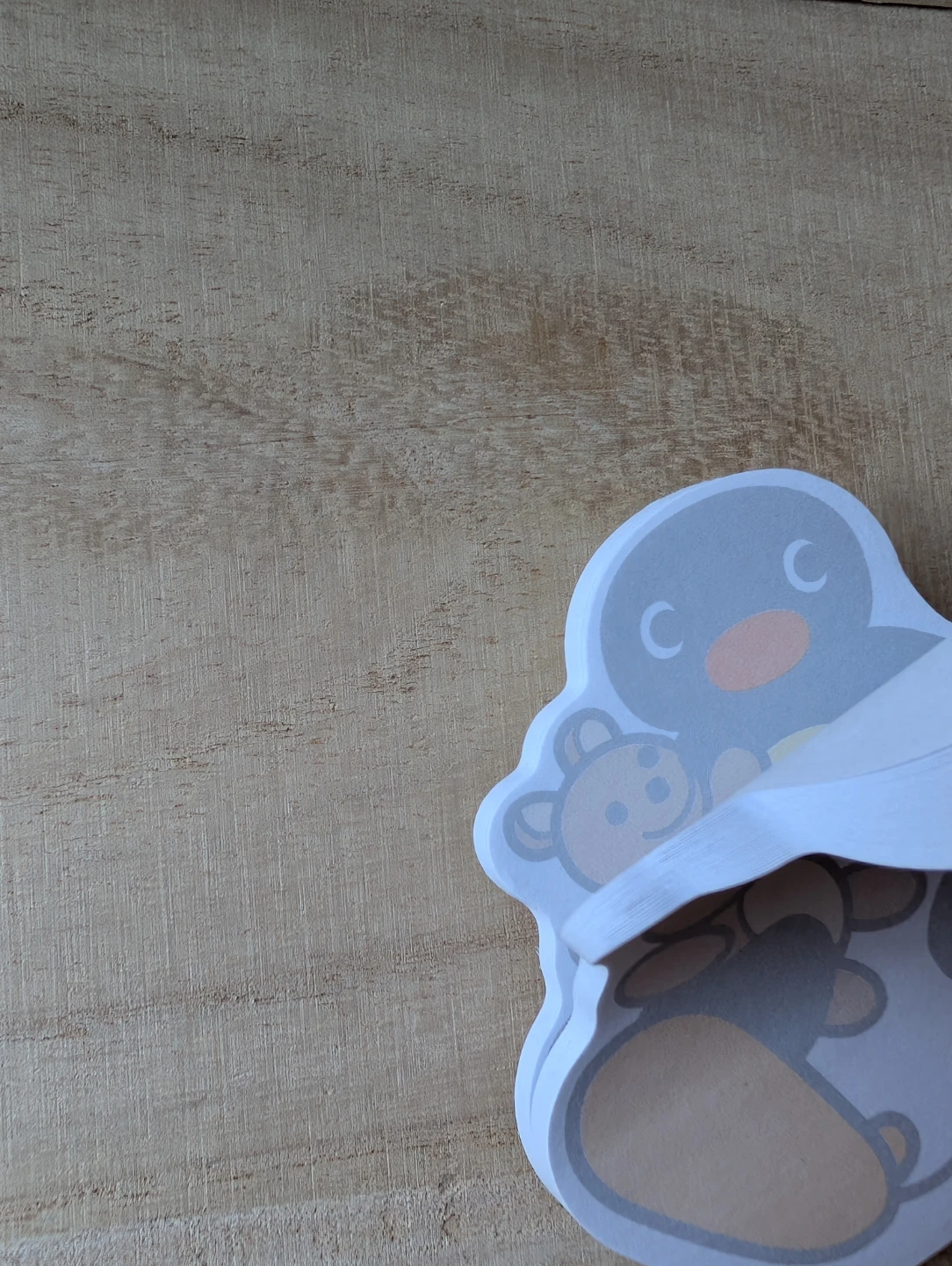 Cute Penguin and Teddy Bear sticky now - photo 5