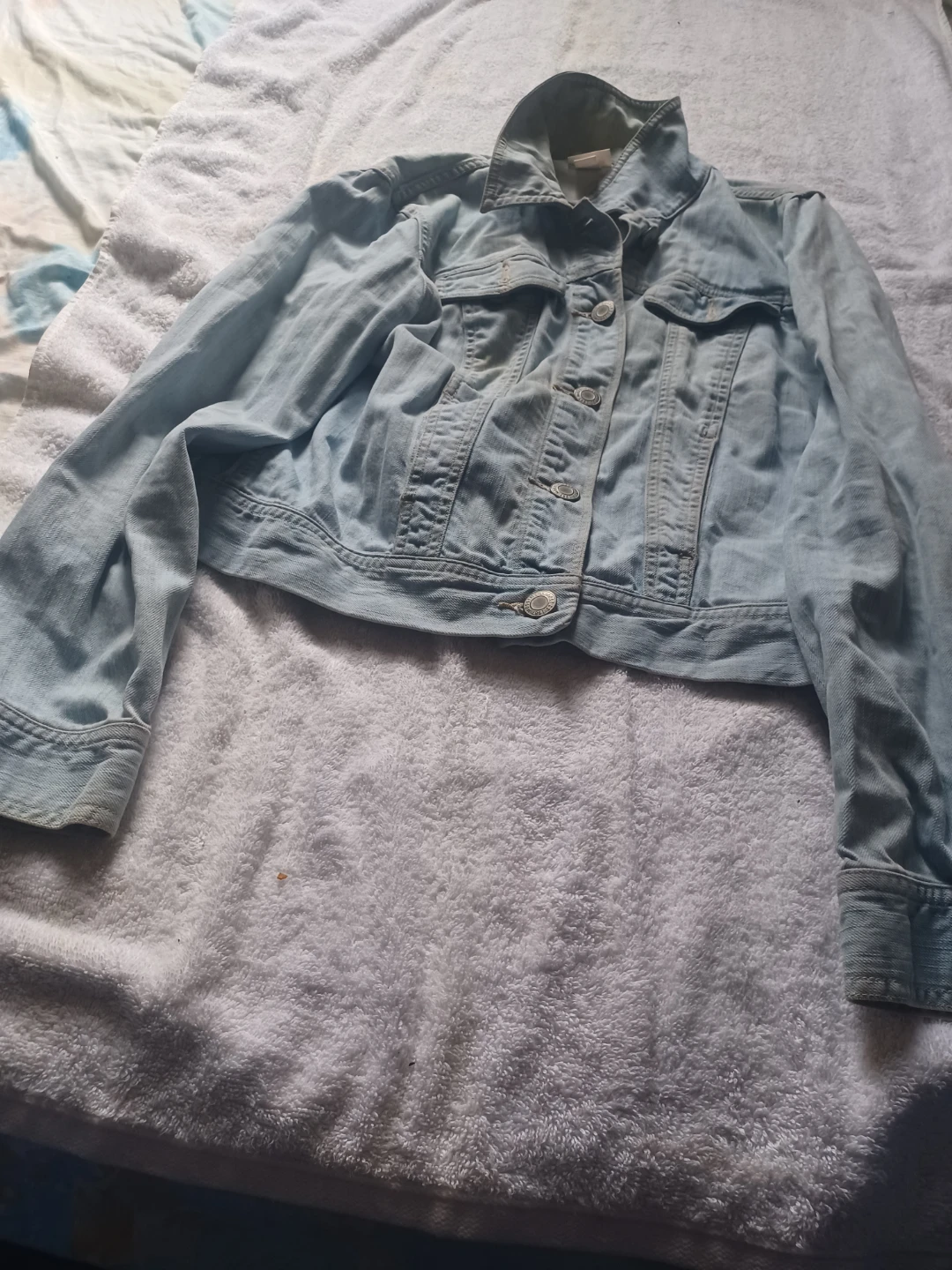 Mossimo Supply Co. Light Wash Denim Jacket Size M/M