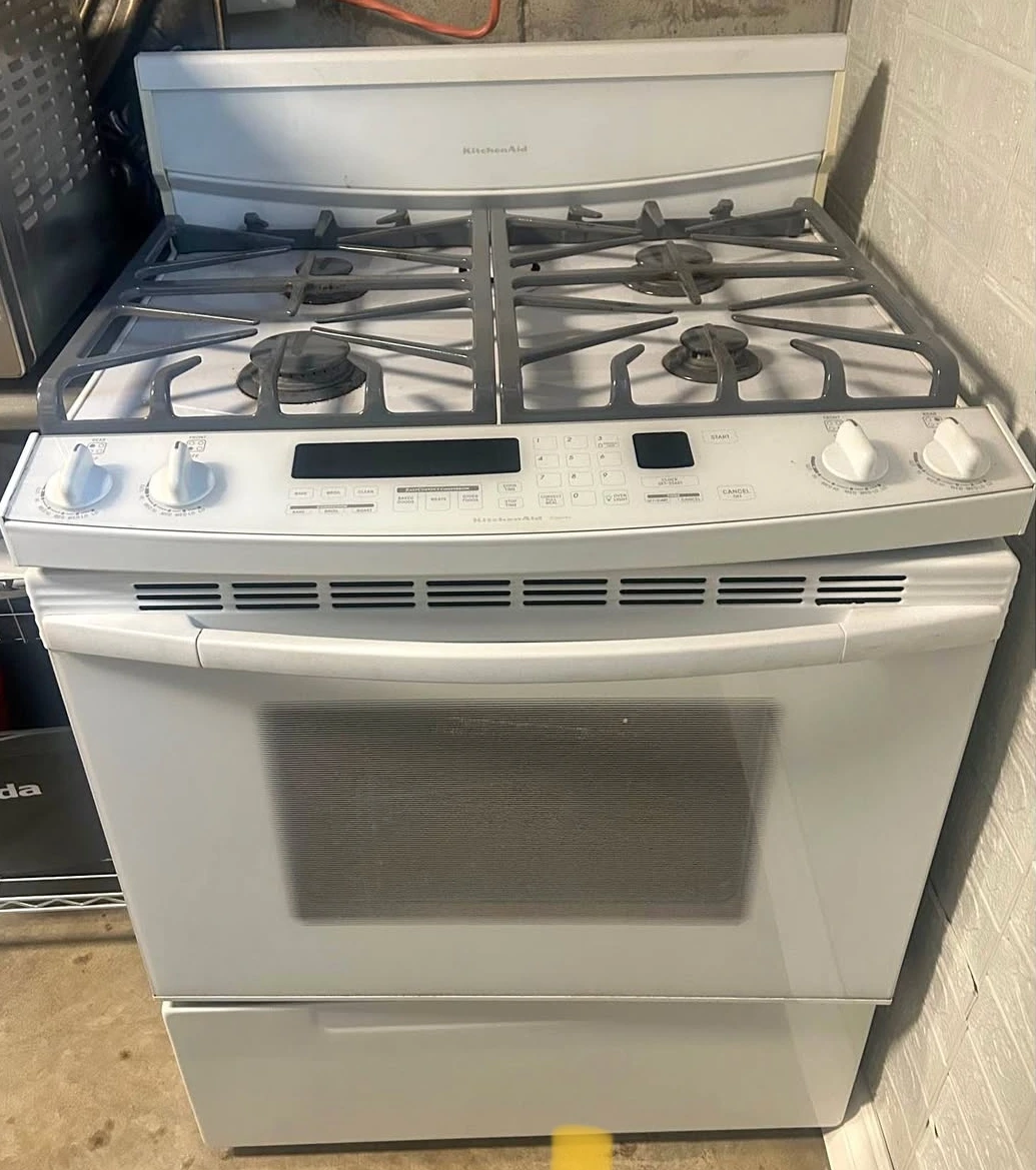KitchenAid Gas Range Oven for parts