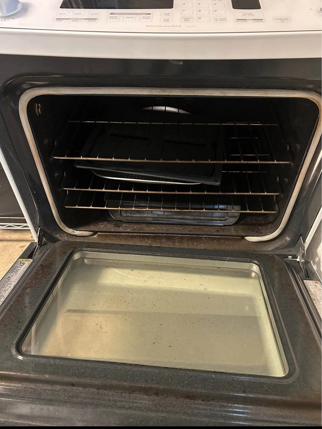 KitchenAid Gas Range Oven for parts - photo 3