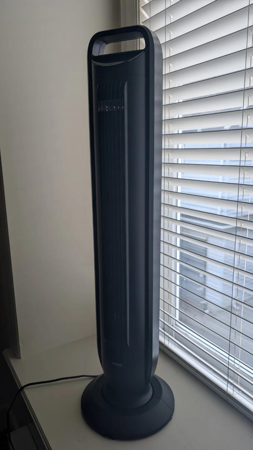 Seville Classics "Ultraslimline" Tower Fan with Remote