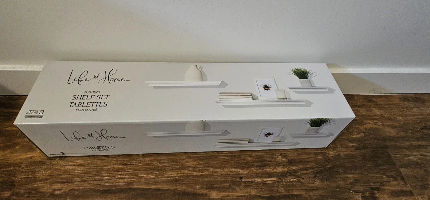 Life at Home Floating Shelf Set