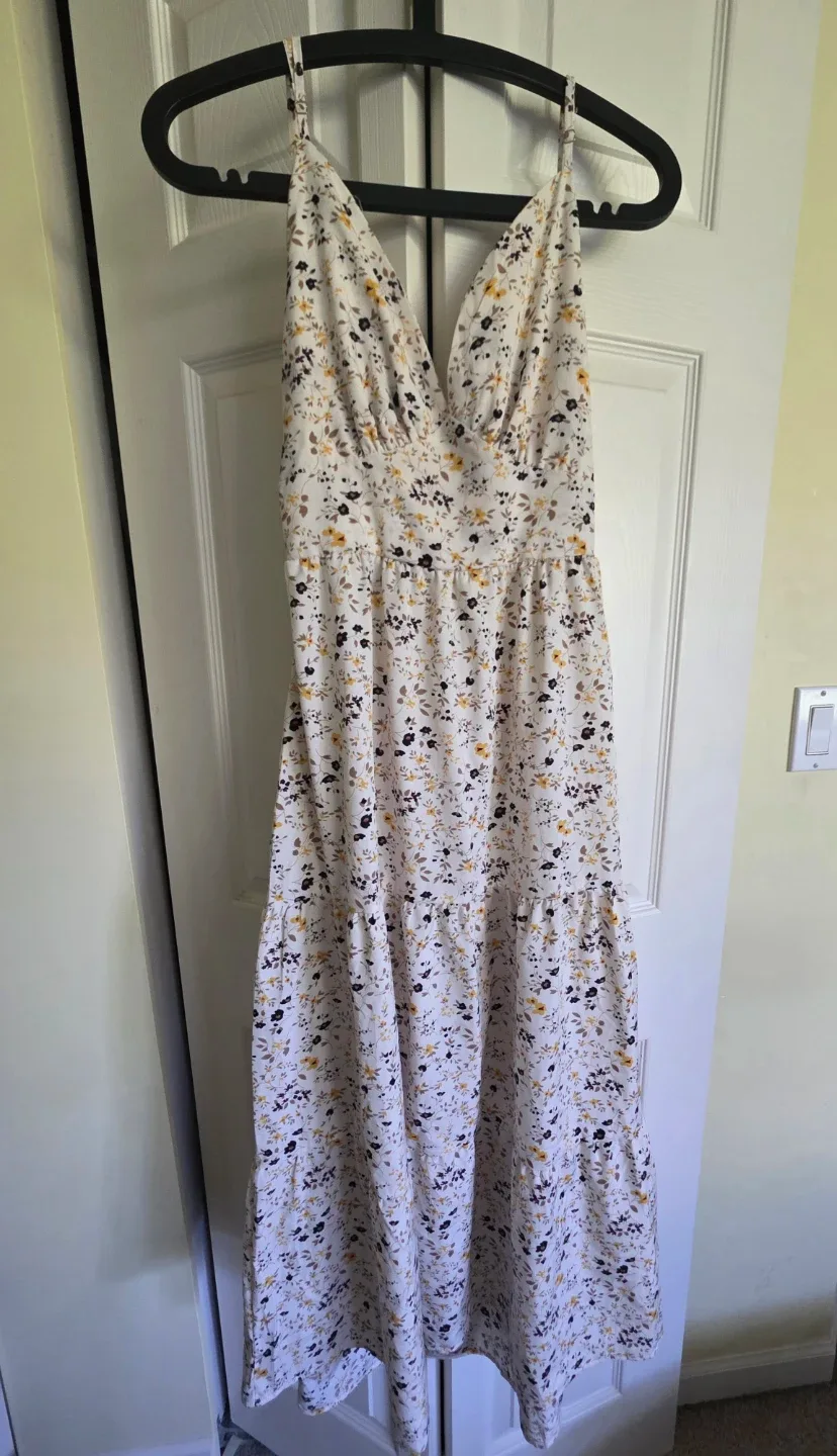 Floral Print Maxi Dress - photo 2
