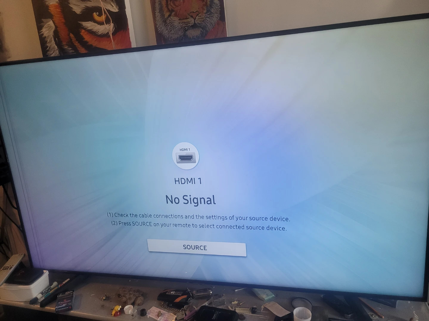 Samsung 65 inch Smart TV - For Parts