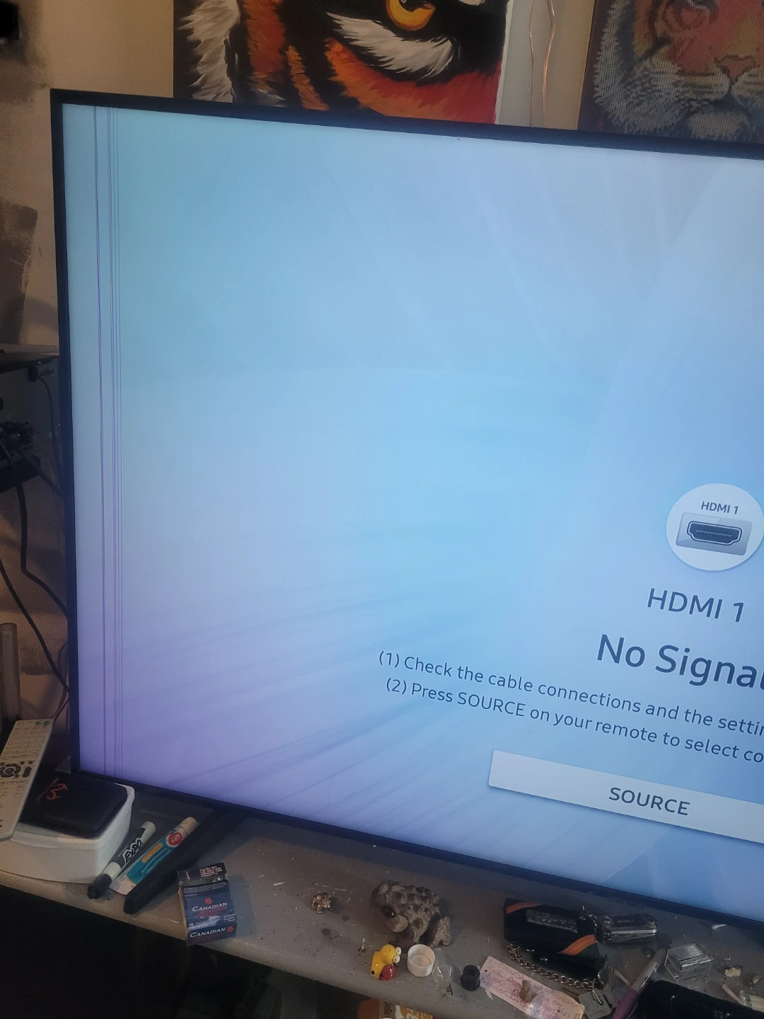 Samsung 65 inch Smart TV - For Parts - photo 2