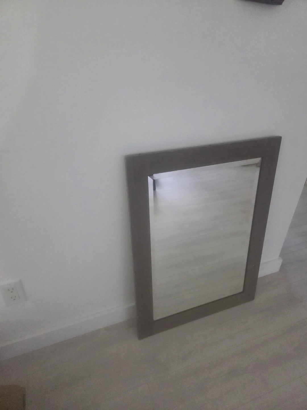 Wooden Frame Mirror