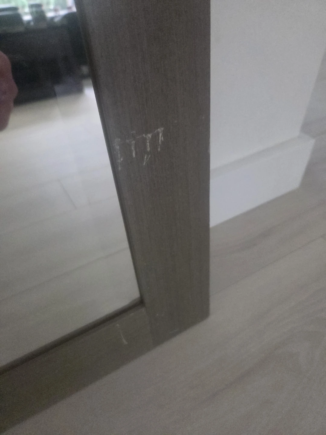Wooden Frame Mirror - photo 3