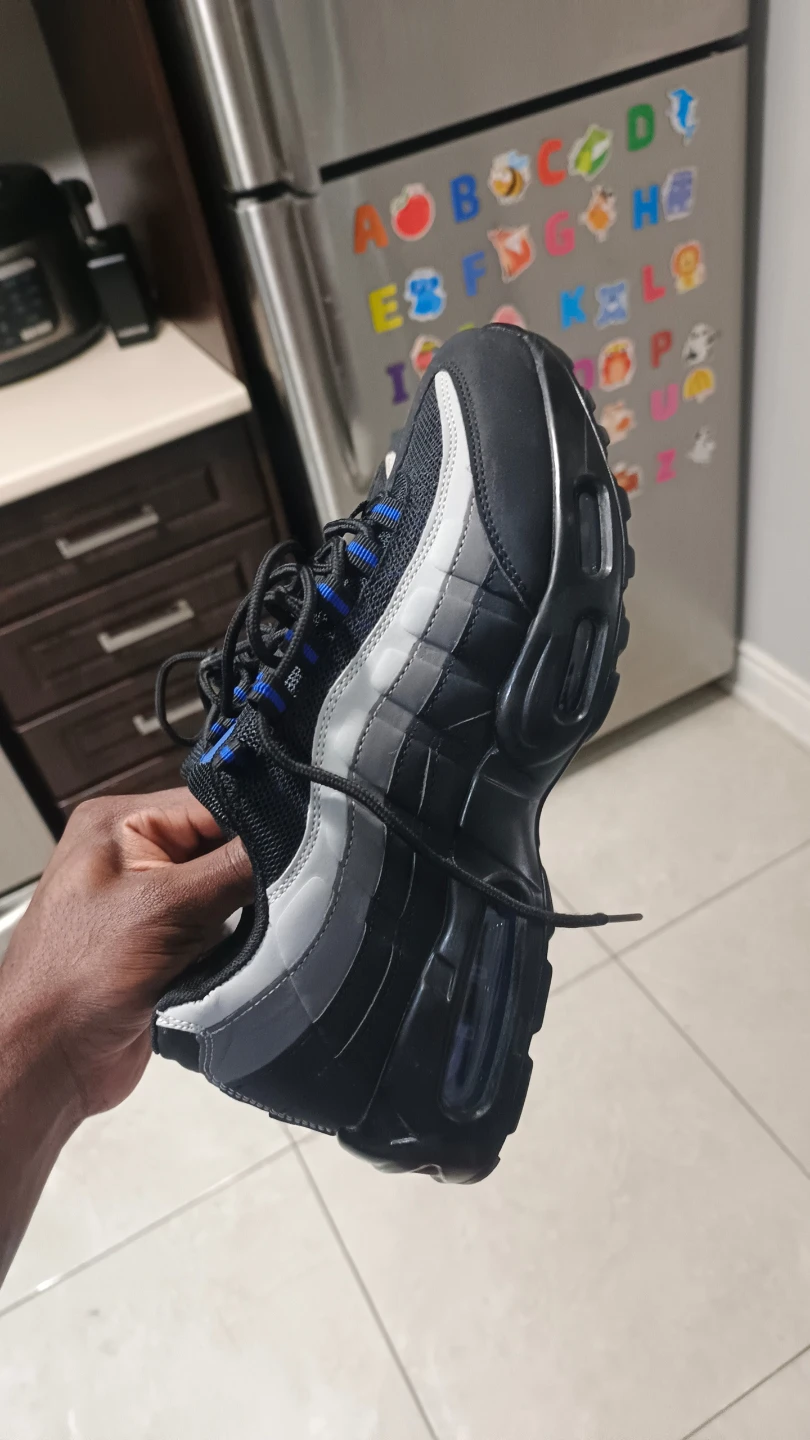 Nike Air Max 95 Black Grey Blue Sneakers
