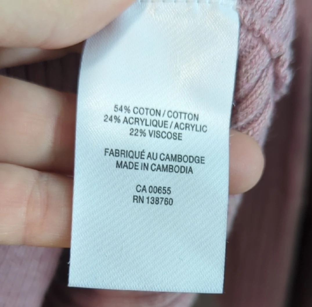 Reitmans Pink Ribbed Sweater - Small/Petite - photo 5