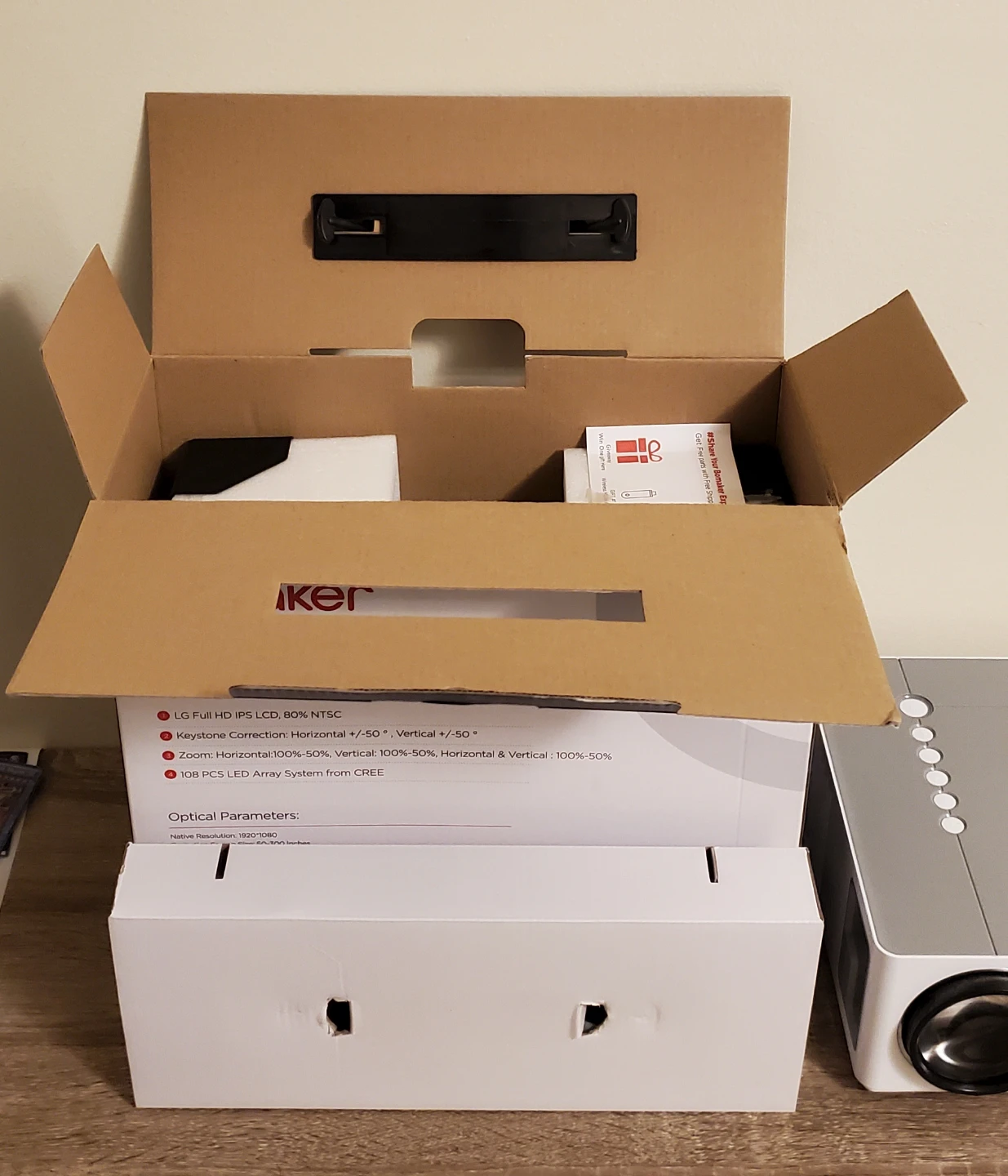 New Full HD BOMAKER Projector - photo 2