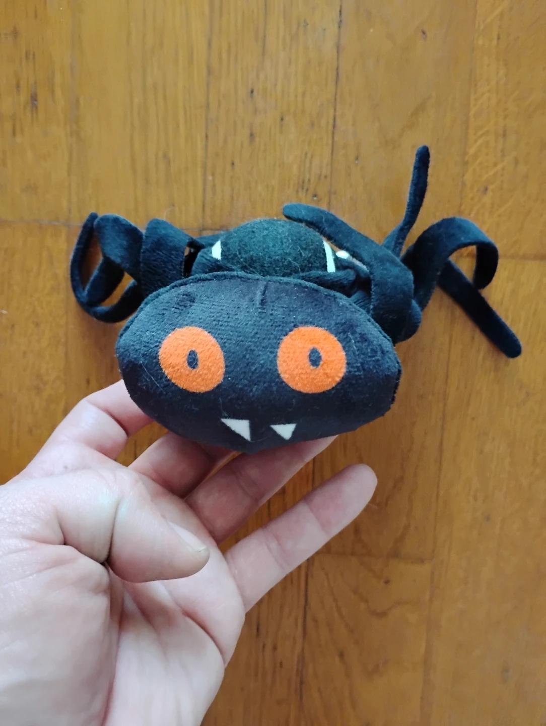 Vibrante! EEK! Black Spider Plush Toy - photo 4