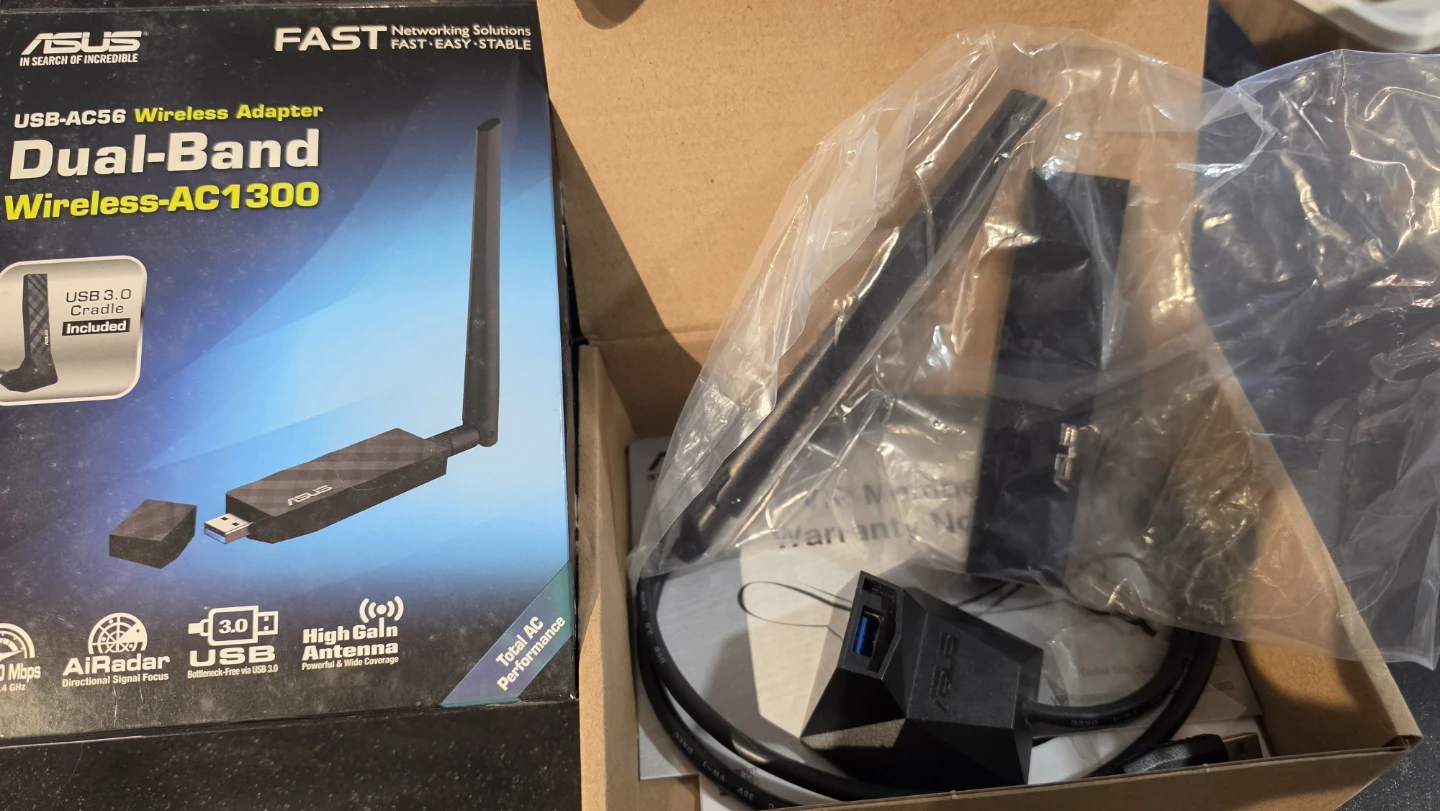ASUS USB-AC56 Dual-Band Wireless-AC1300 USB 3.0 Wireless Adapter - photo 2