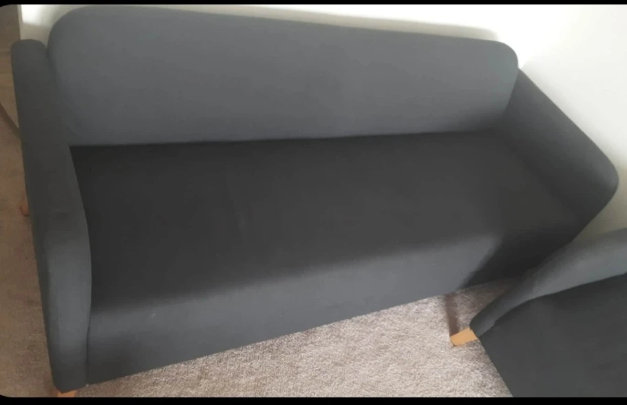 Dark Grey sofas 3seater x 2nos - photo 3