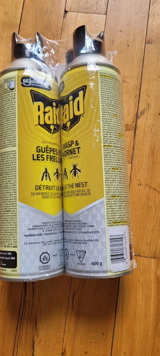 Raid Wasp & Hornet Killer Spray - 2 Pack - photo 3