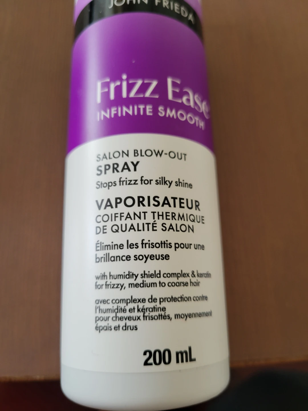 John Frieda Frizz Ease Infinite Smooth Salon Blow-Out Spray - photo 2