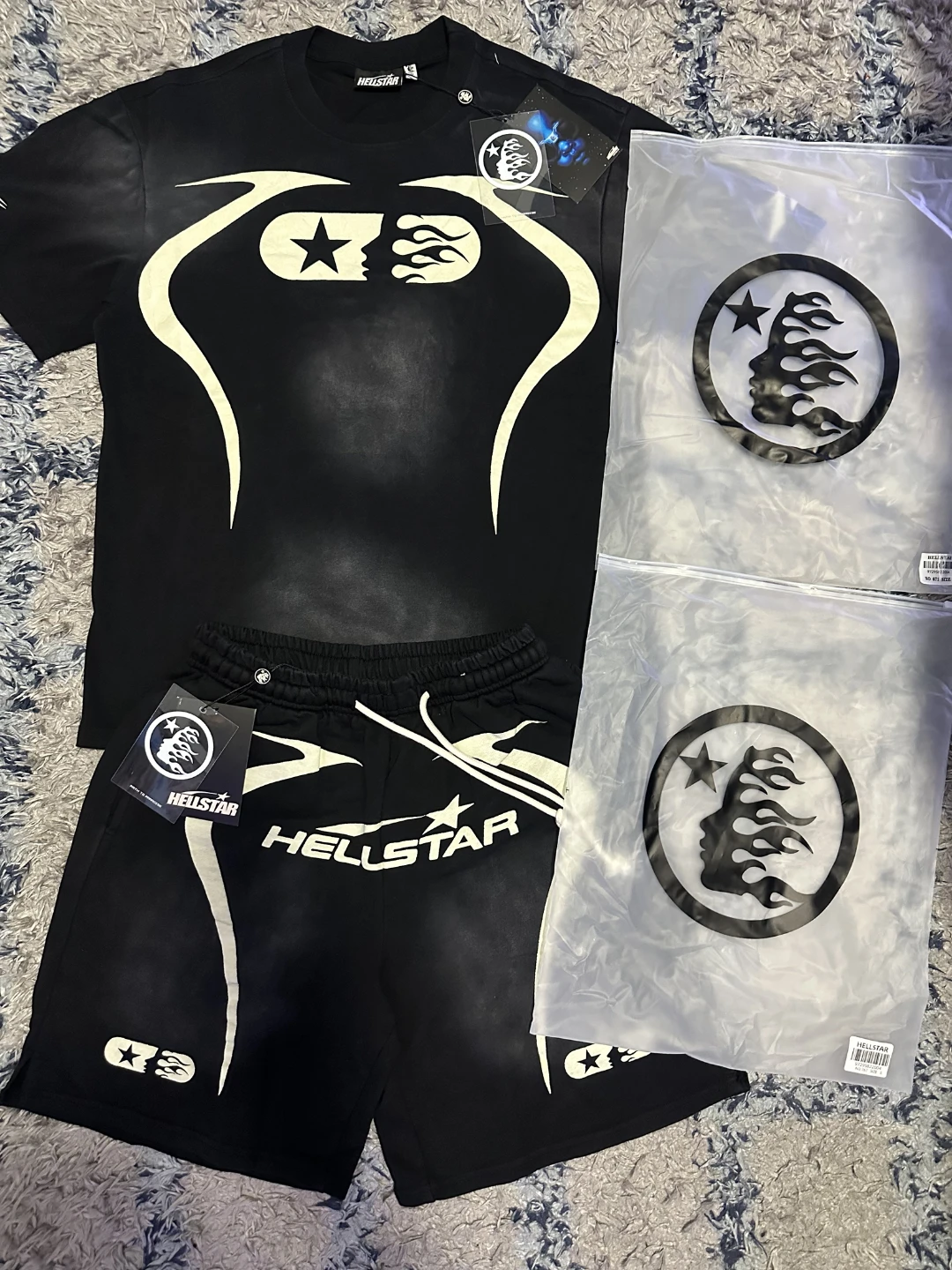 Hellstar T-Shirt and Shorts Set