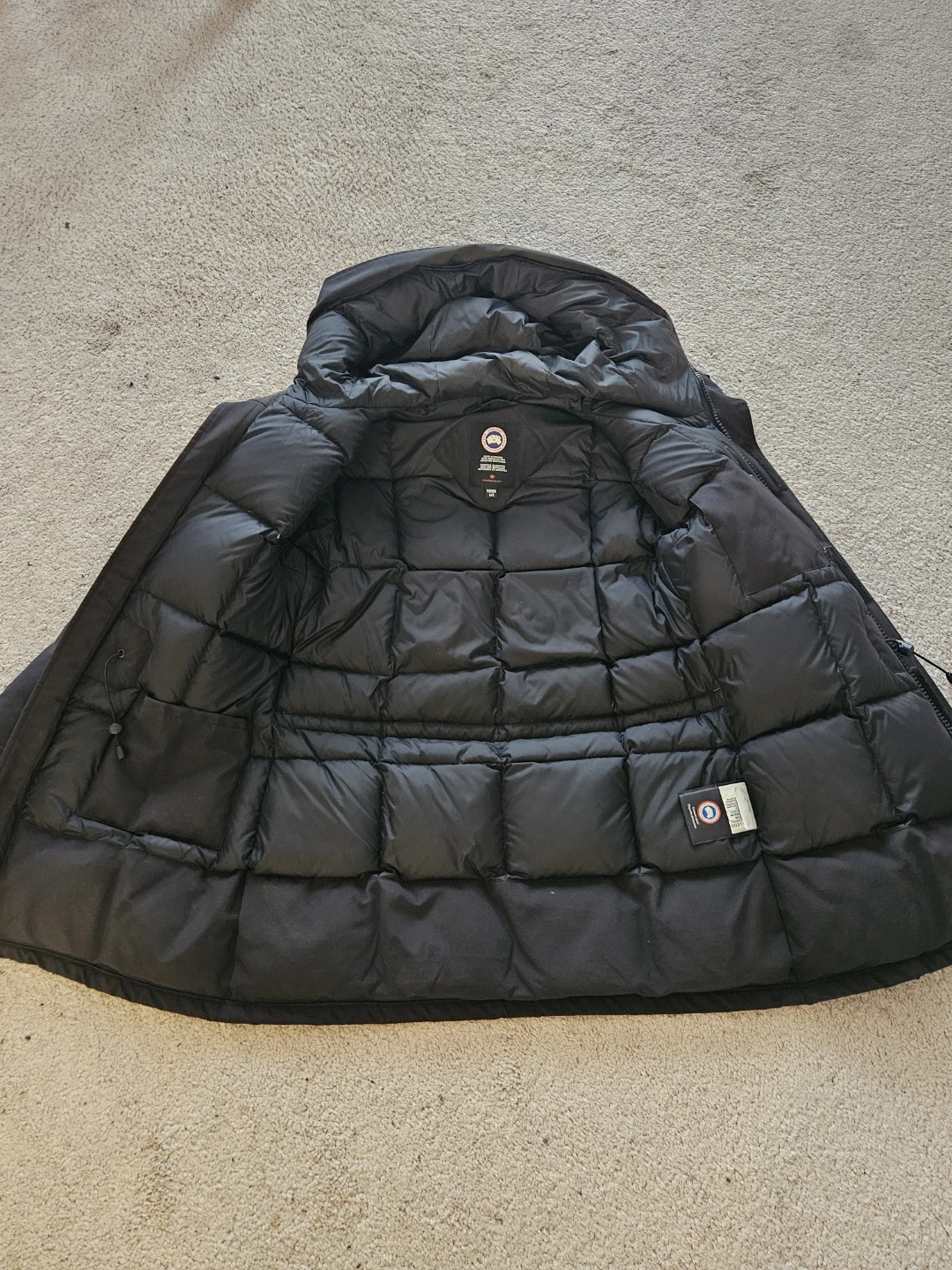 Canada Goose Fusion Parka Jacket - Black - L/G - photo 3