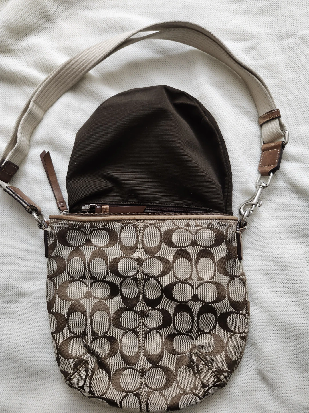 Coach Monogram Canvas Crossbody Bag - photo 2