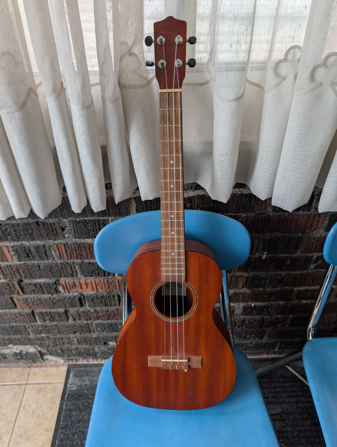 Baritone Ukulele + soft case + stand