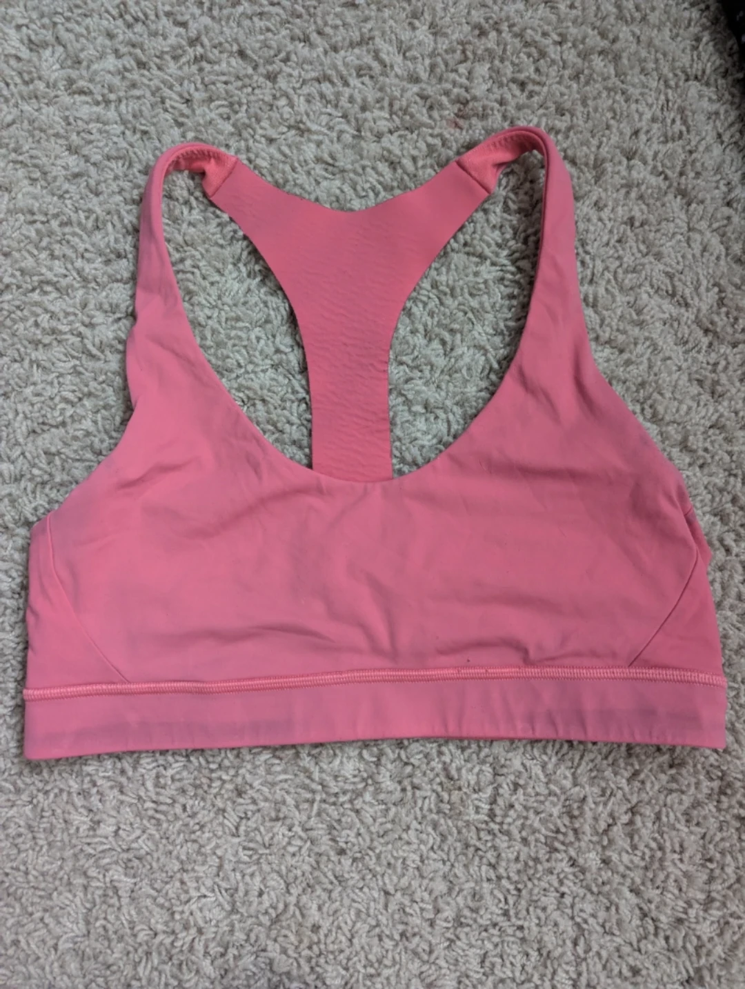 Lululemon Sports Bra Size 8 Coral