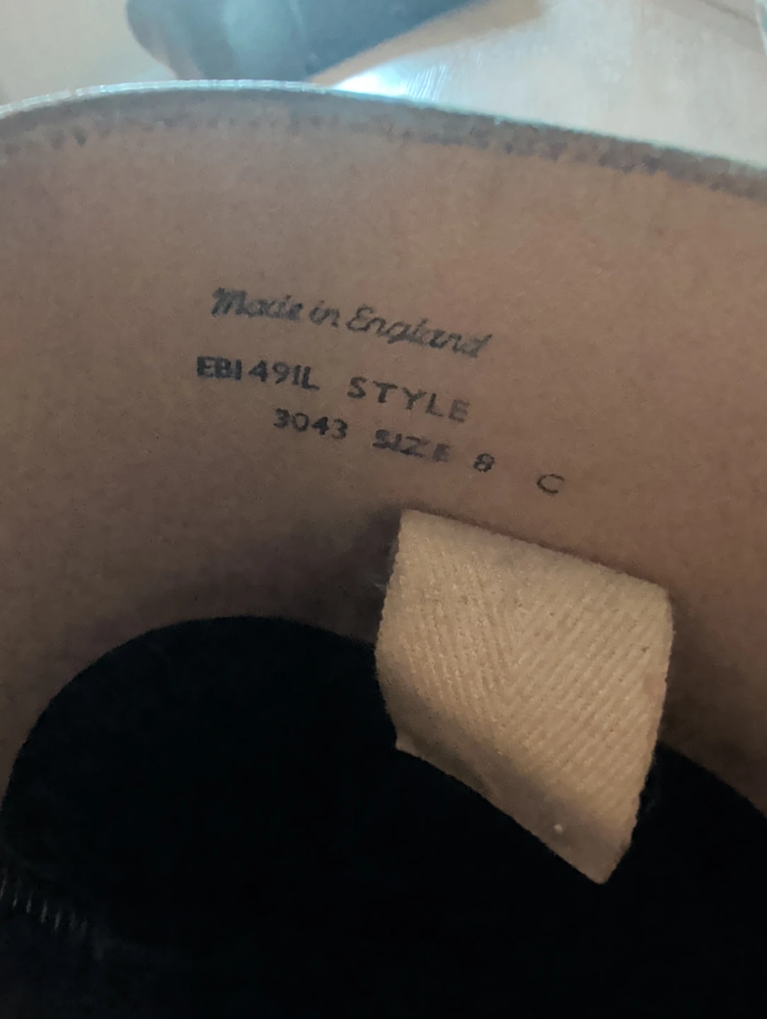 Black Riding Boots Size 8 C - photo 2