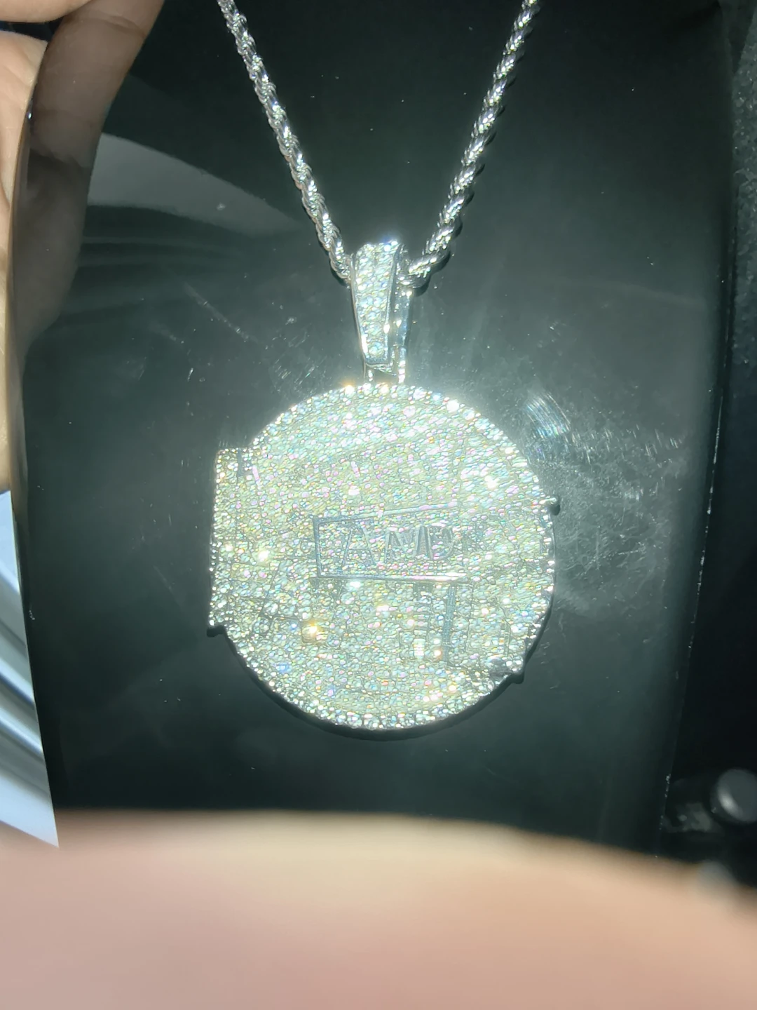 Iced Out Pendant Necklace - photo 2