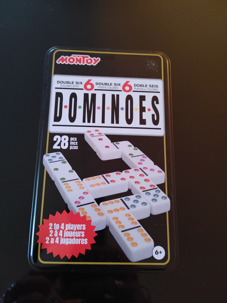 Montoy Double Six Dominoes Set