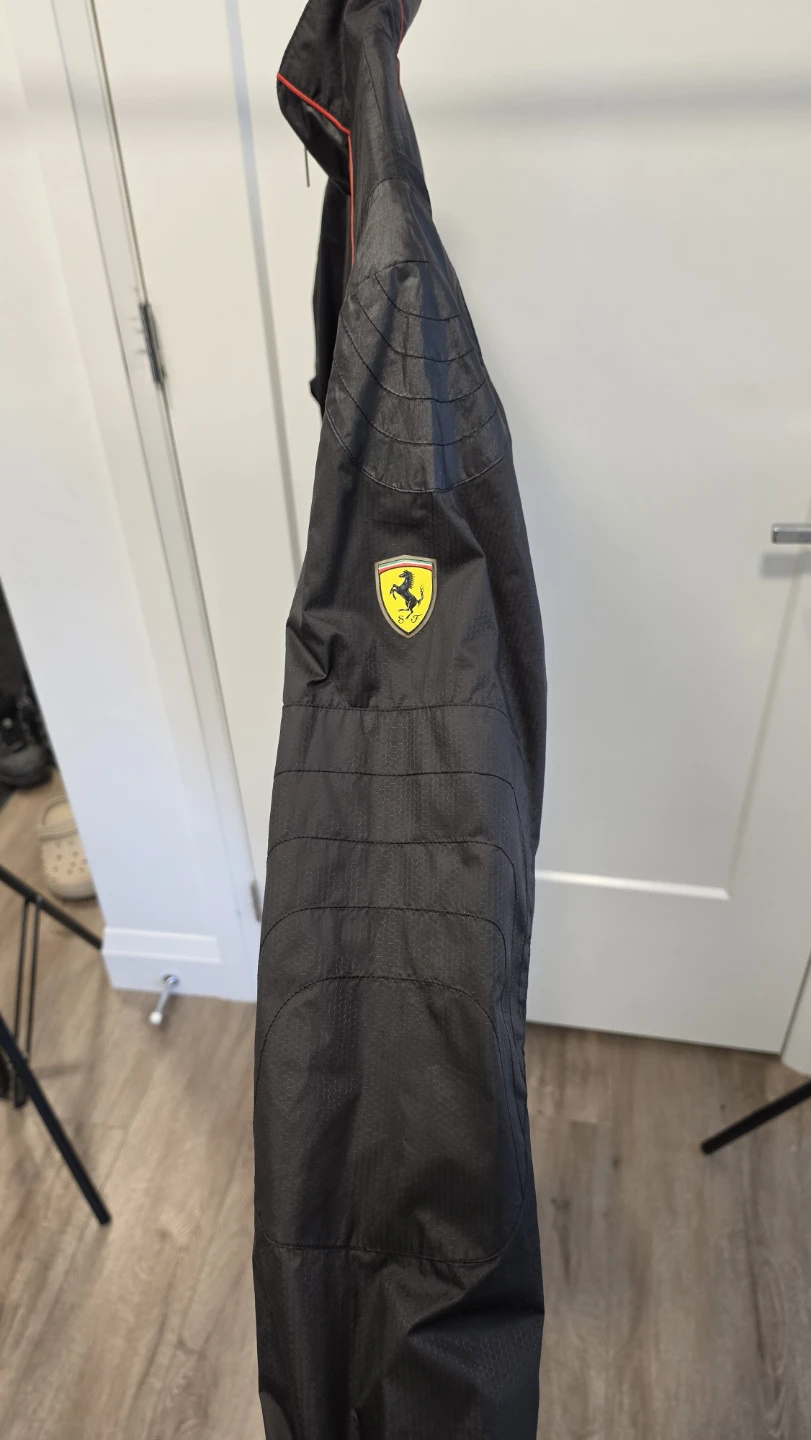 Puma Scuderia Ferrari Black Windbreaker Jacket - photo 4