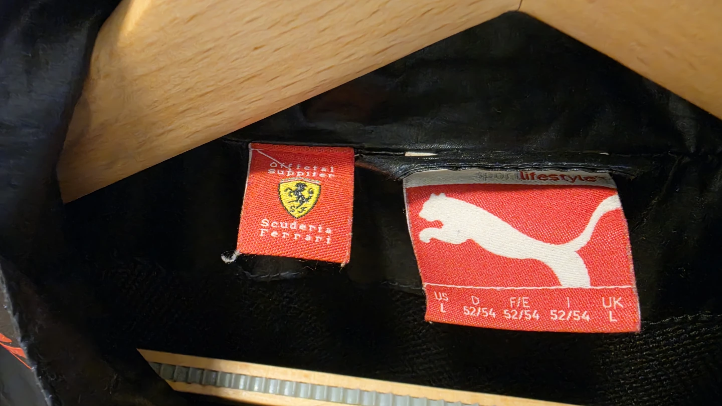 Puma Scuderia Ferrari Black Windbreaker Jacket - photo 5