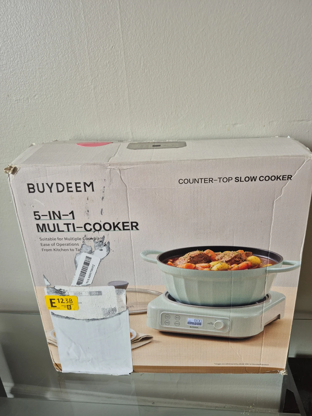 BUYDEEM 5-in-1 Multi-Cooker Counter-Top Slow Cooker - photo 2