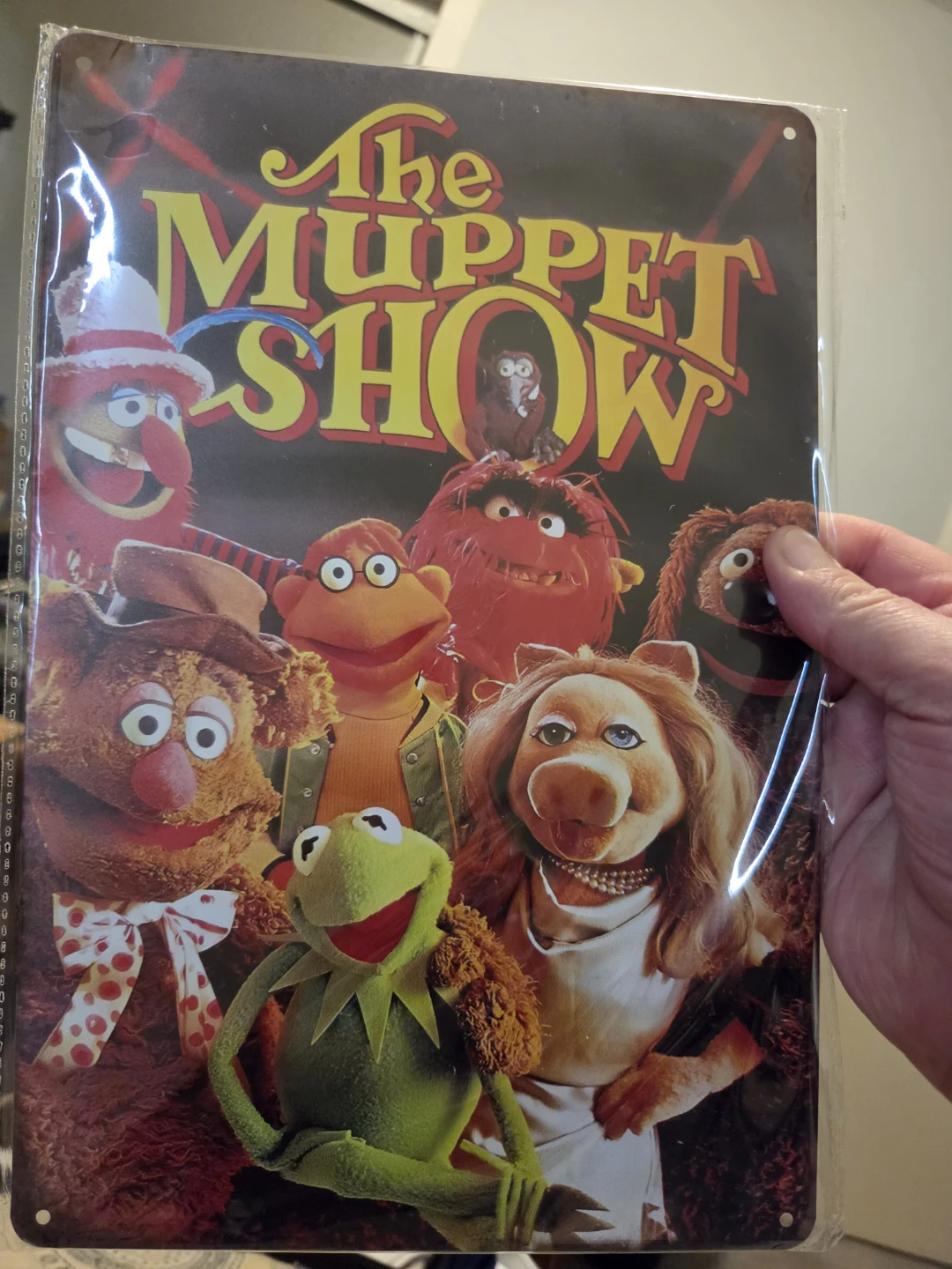 The Muppet Show Metal Sign