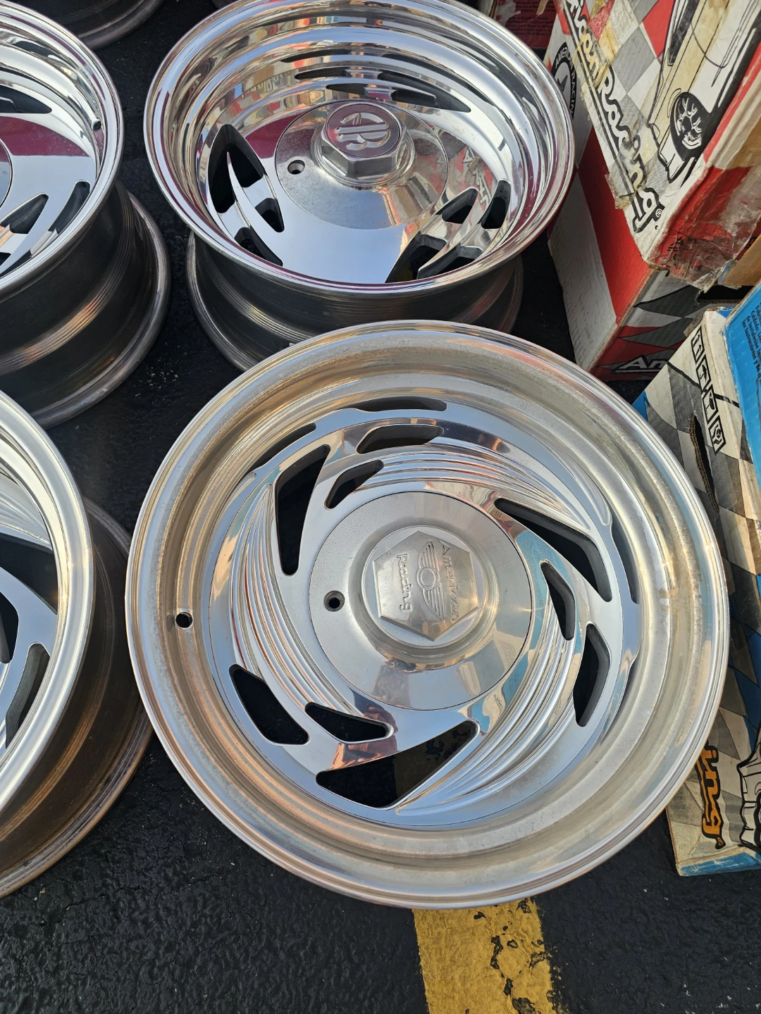 New 15 inch American Racing 5x5.5 5x139.7 rims wheels - photo 5