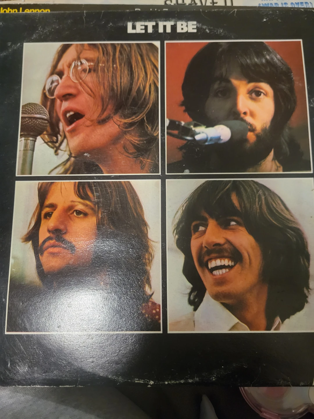 The Beatles Let It Be Vinyl Record Album