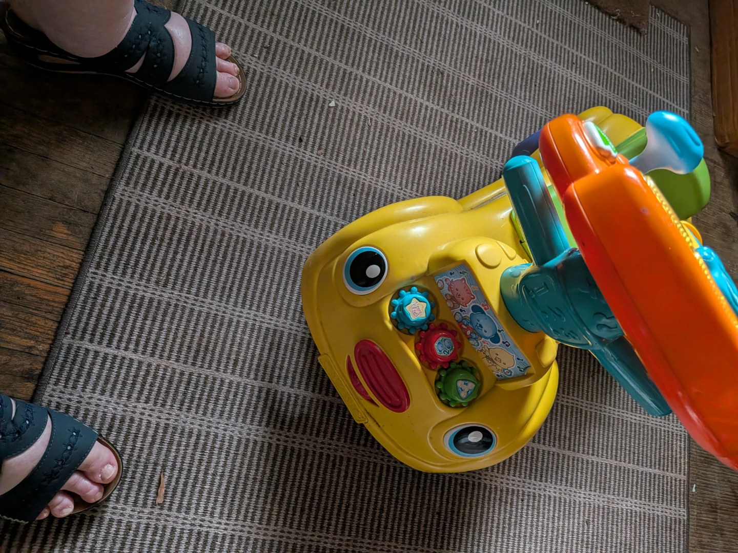 VTech Sit-to-Stand Learning Walker - Yellow - photo 4