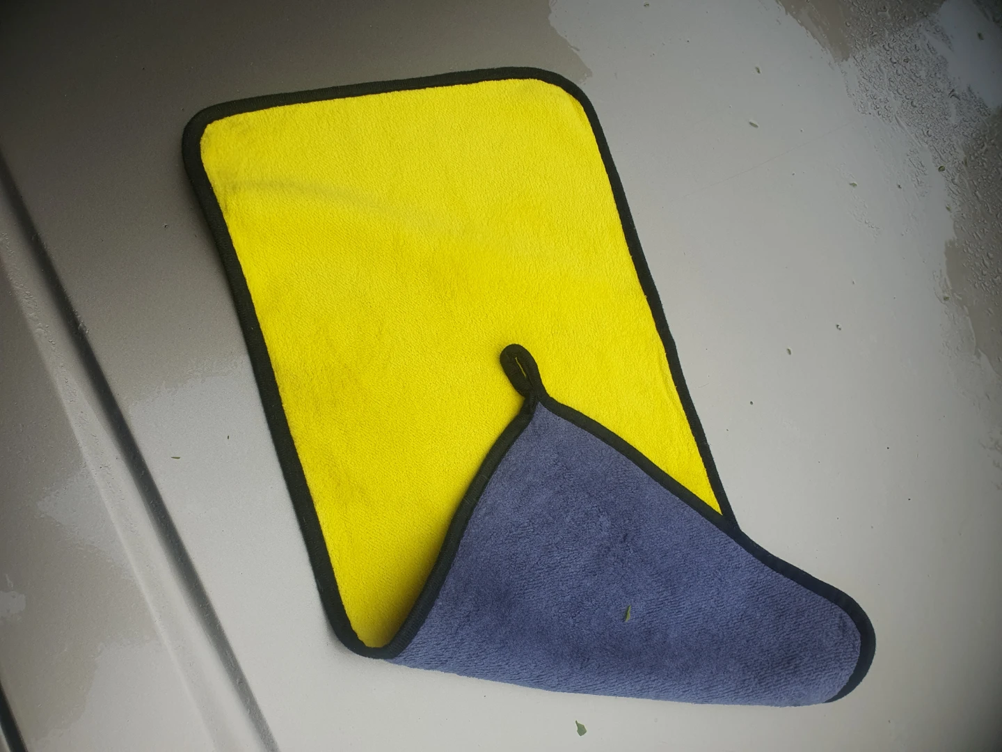 Yellow Microfiber Cleaning Cloth