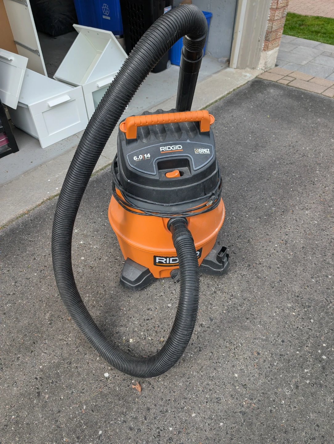 RIDGID 6.0 HP 14 Gallon Wet/Dry Vacuum Shop Vac - photo 4