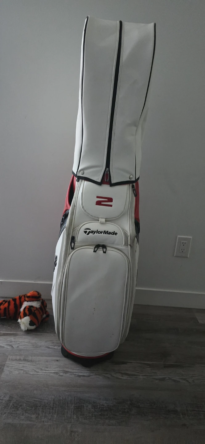 TaylorMade Stealth Golf Bag Red/White - photo 2
