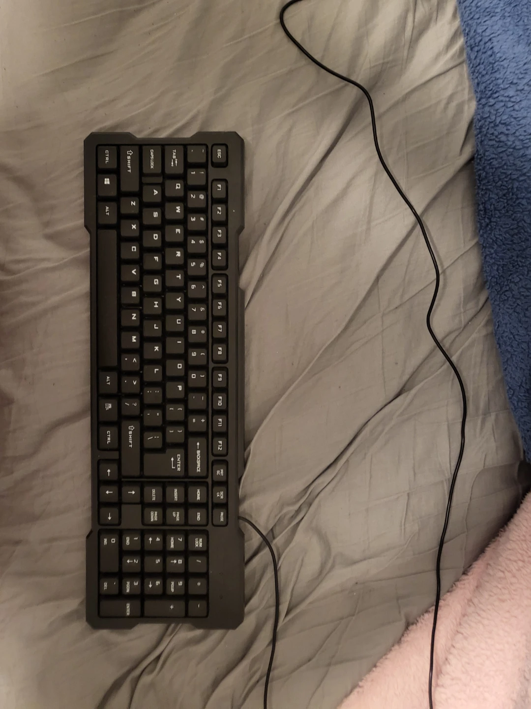 Black USB Keyboard - photo 2