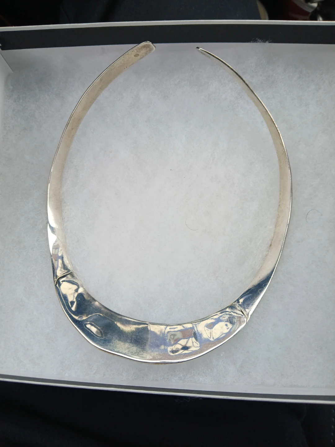 Silver Malachite Choker Necklace - photo 2