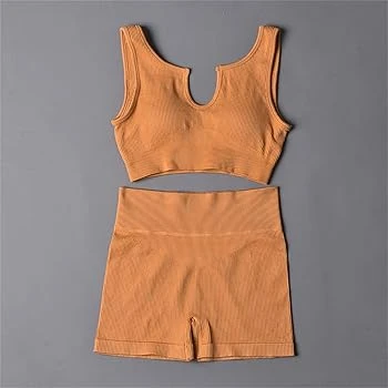 Ribbed Activewear Set - Top & Shorts (Small-Medium) - photo 4