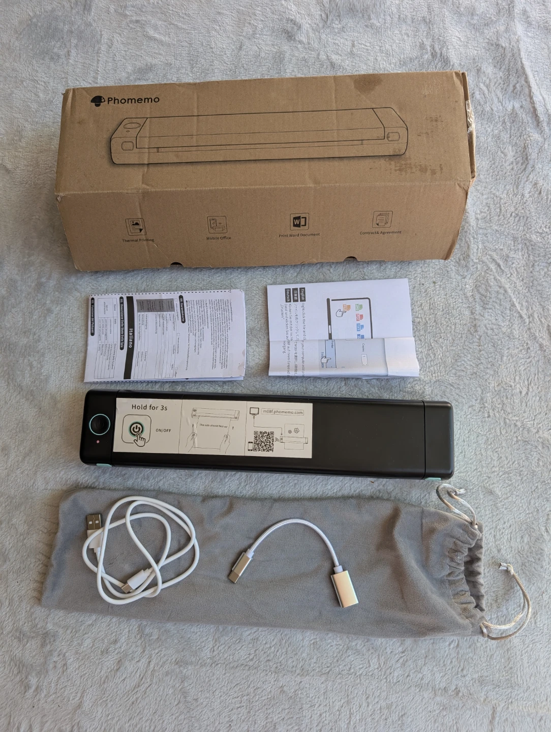 Phomemo Portable thermal printer - photo 3