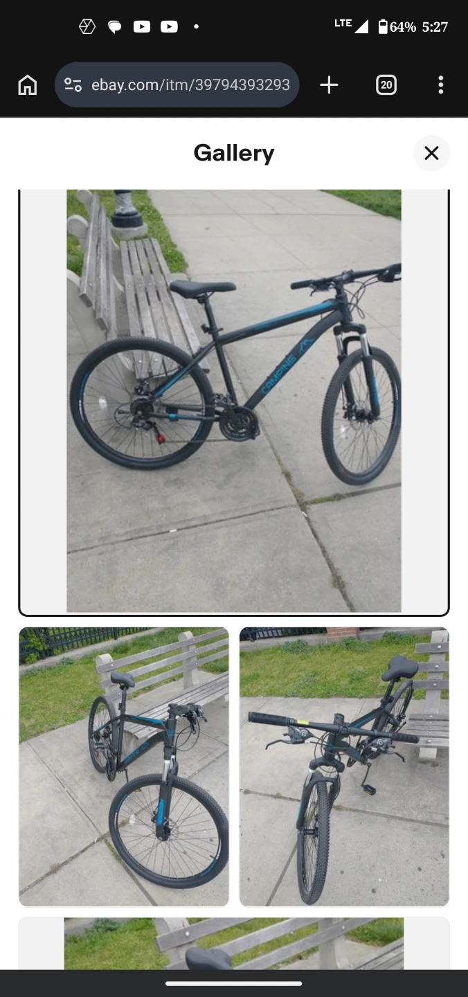 Ktaxon Mountain Bike 27.5 Inch Men's & Women's - Blue - photo 2