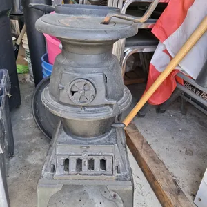 Antique Cast Iron Wood Burning Stove